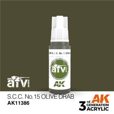 S.C.C. No.15 Olive Drab 17ml
