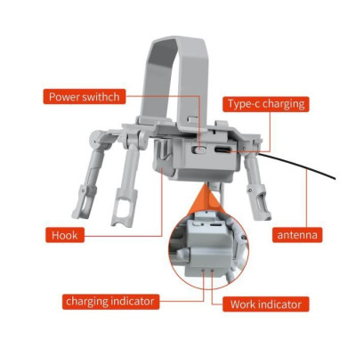 DJI MINI 3 Pro / Mini 3 - Závěsný systém a podvozek