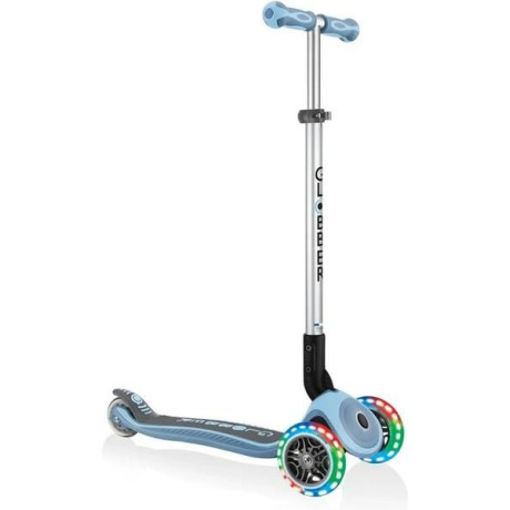 Globber - Koloběžka Primo Premium  skládací Lights Maya Blue