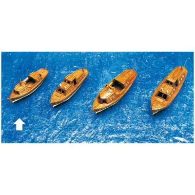 Krick Motorový kajutový člun kit 97x27x35mm