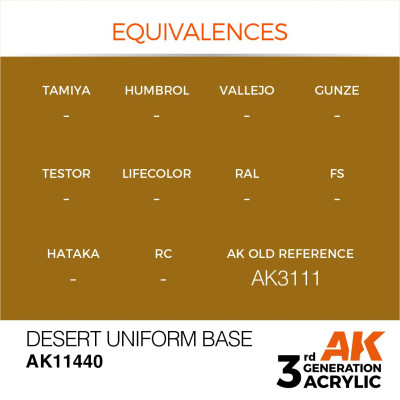 Desert Uniform Base 17ml