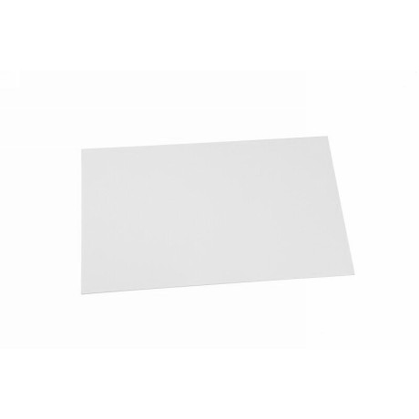 ABS deska, bílá, 1,0x493x329mm