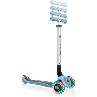 Globber - Koloběžka Primo Premium skládací Lights Maya Blue