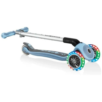 Globber - Koloběžka Primo Premium skládací Lights Maya Blue