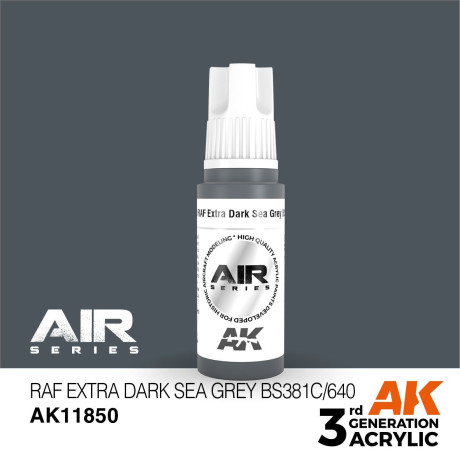 RAF Extra Dark Sea Grey BS381C/640 17ml