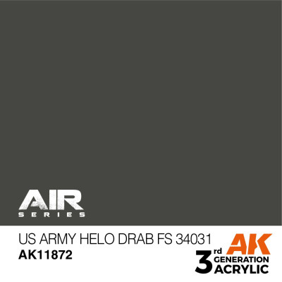 US Army Helo Drab FS 34031 17ml