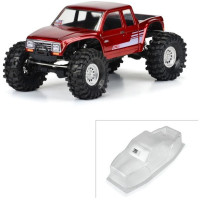 Pro-Line tiszta 1:10 méretarányú Coyote HP karosszéria 313 mm-es tengelytávval rendelkező Rock Crawler autókhoz. Hossza 424mm, szélessége 165mm és magassága 122mm. Tartós, átlátszó lexánból készült. 