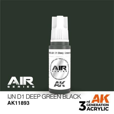 IJN D1 Deep Green Black 17ml