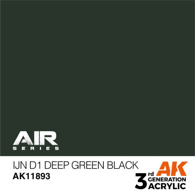 IJN D1 Deep Green Black 17ml