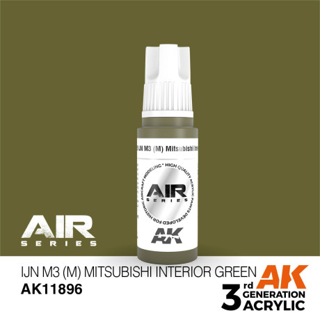 IJN M3 (M) Mitsubishi Interior Green 17ml