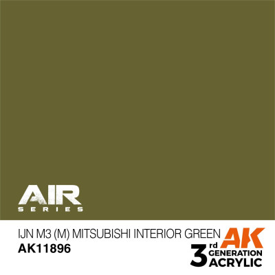 IJN M3 (M) Mitsubishi Interior Green 17ml