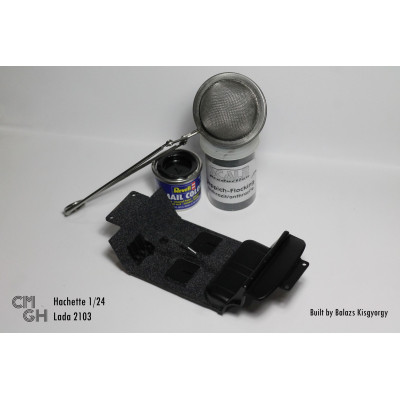 Kobercový Flocking antracitový