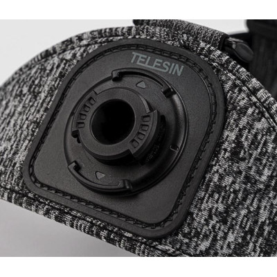 Hlavový pásek pro akční kamery na přední a zadní straně