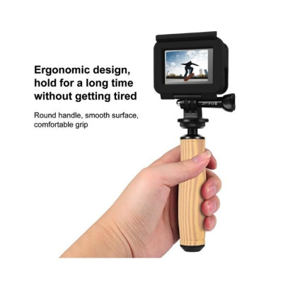 Houbová rukojeť pro akční kamery