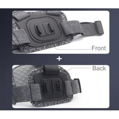 Nastavitelný hrudní popruh pro dvojitým fotoaparátem