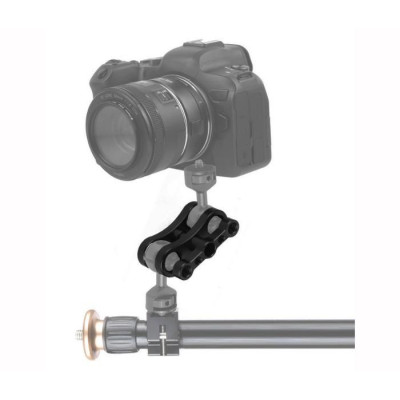 Aluminum Alloy Butterfly Clip Adapter (Titanium)