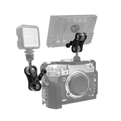 Aluminum Alloy Butterfly Clip Adapter (Titanium)