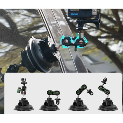 Nastavite přísavný držák pro akční kamery