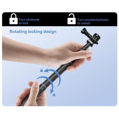 Prodlužující selfie tyč na kameru Insta360 X3 / X2 / One RS (3m)