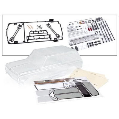 Traxxas karosérie Chevrolet Blazer 1972 čirá