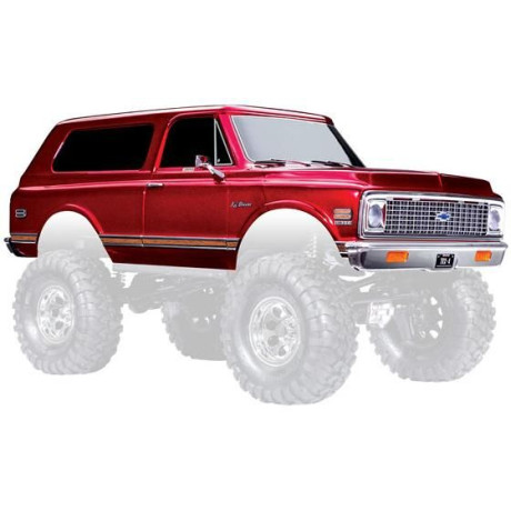 Traxxas karosérie Chevrolet Blazer 1972 kompletní červená