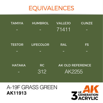 A-19f Grass Green 17ml