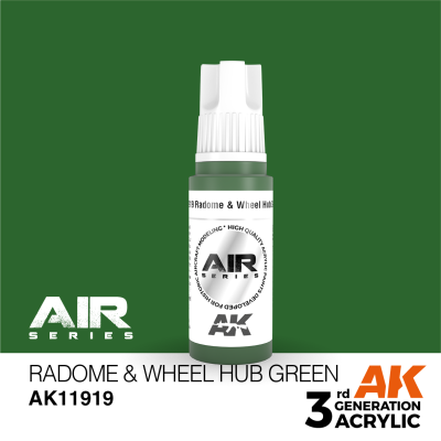 Radome & Wheel Hub Green 17ml