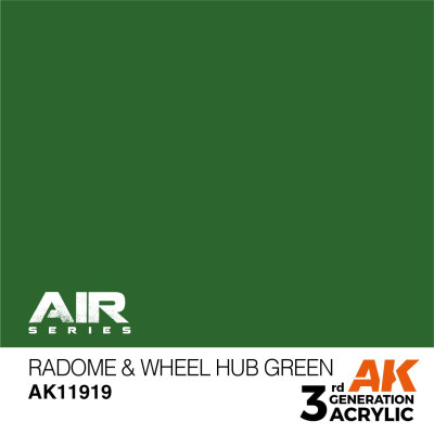 Radome & Wheel Hub Green 17ml