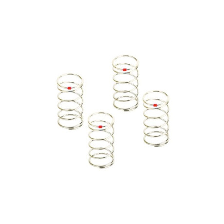 CARTEN pružiny olejových tlumičů, červené 14×30-7N, 2 ks.