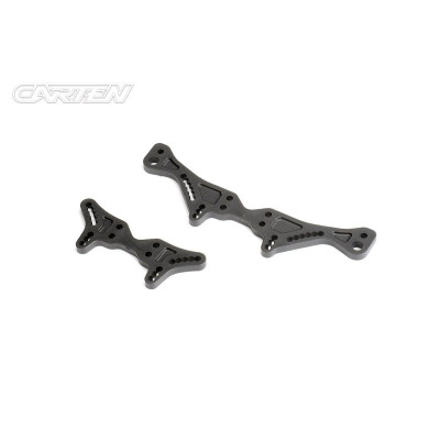 CARTEN uhlíkové parohy/drřžáky olejových tlumičů, P/Z, 1+1 ks.