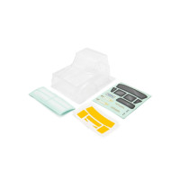 Áttetsző, 6x6, műanyag alkatrészek és kiegészítők nélkül