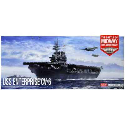Model Kit loď 14409 - USS Enterprise CV-6 "Batte of Midway" (1:700)