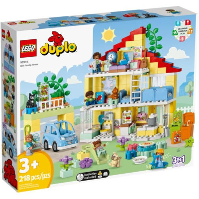 LEGO DUPLO - Rodinný dům 3 v 1