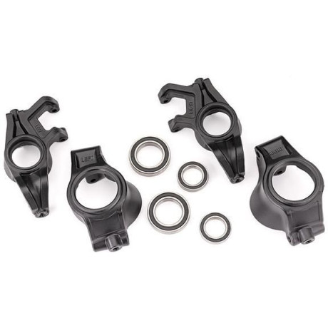 Traxaxs těhlice přední s ložisky a závěsy (pár)