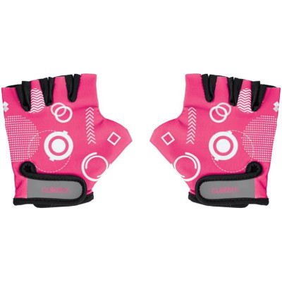 Globber - Dětské ochranné rukavičky XS Fuchsia Shapes