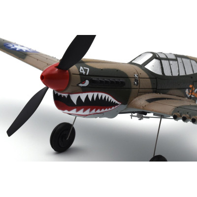 MODSTER MDX P-40 Warhawk 400mm Electric Motor Warbird RTF incl. 6-axis