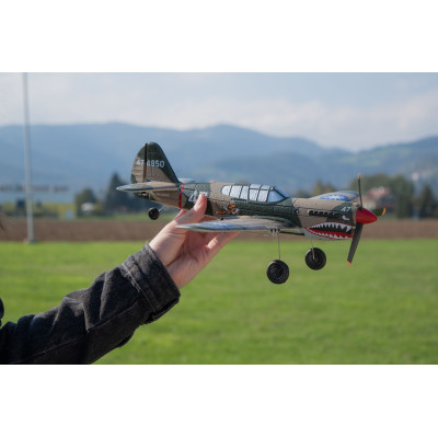 MODSTER MDX P-40 Warhawk 400mm Electric Motor Warbird RTF incl. 6-axis