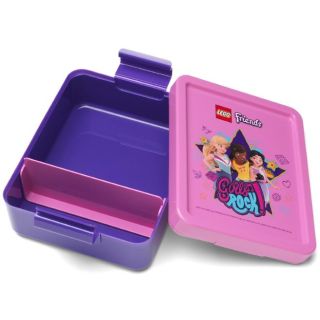 LEGO box na svačinu 170x135x69mm - Iconic modrý