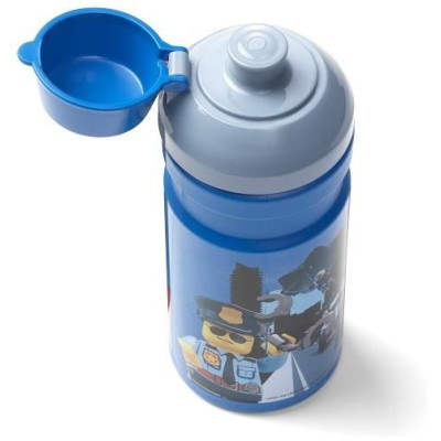 LEGO láhev na pití 0.35L - City modrá