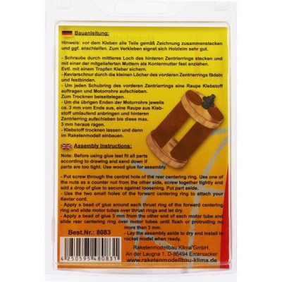 Klima držák motoru 50mm na 2x 18mm