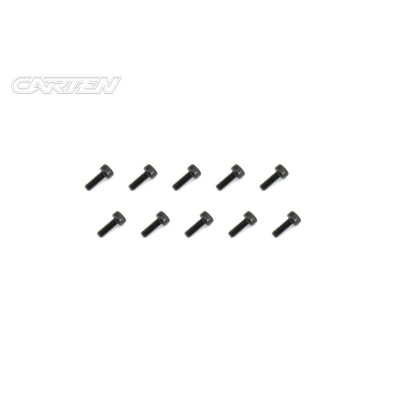 CARTEN imbusový šroub s válcovou hlavou M2x6mm, 10 ks.