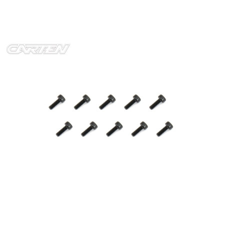 CARTEN imbusový šroub s válcovou hlavou M2x6mm, 10 ks.