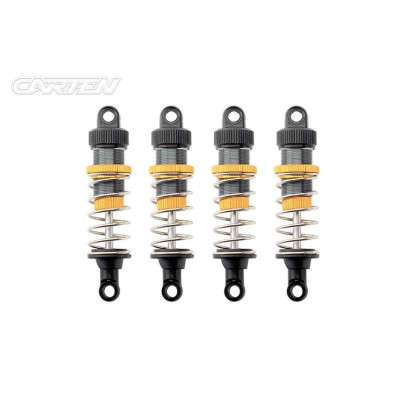 CARTEN Sada hliníkových olejových tlumičů Rally 65mm, 4 ks.