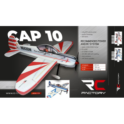 RCfactory Cap 10 Red