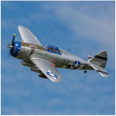 E-flite P-47 Razorback 1.2m SAFE Select BNF Basic