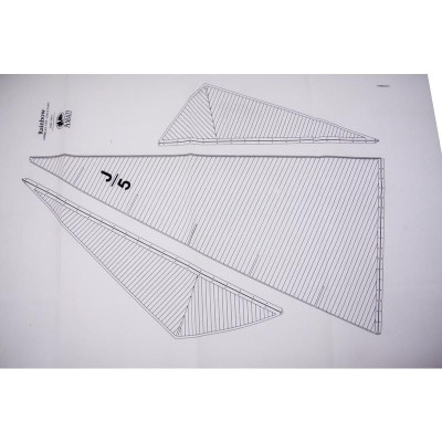 AMATI Rainbow plachetnice 1934 1:80 kit s hotovým trupem