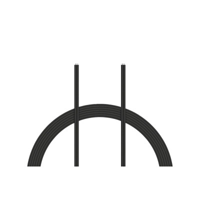 Kabel PVC 0.055mm2 10m (černý)
