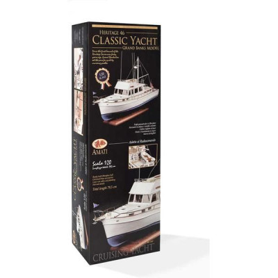 AMATI Grand Banks motorová jachta 1967 1:20 kit