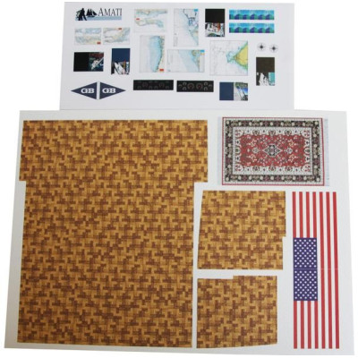 AMATI Grand Banks motorová jachta 1967 1:20 kit