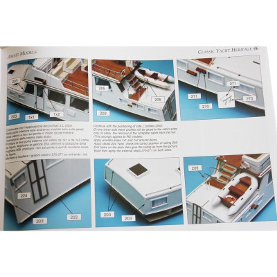 AMATI Grand Banks motorová jachta 1967 1:20 kit